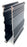 Permaloc ProSlide Edging - 60450 - 8' x 3/16” x 4” Mill Finish - 112LF per Carton