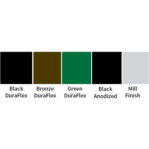 Black Aluminum Landscape Edging - 10153 - 8' x 1/8” x 3” Black DuraFlex - 120LF per Carton