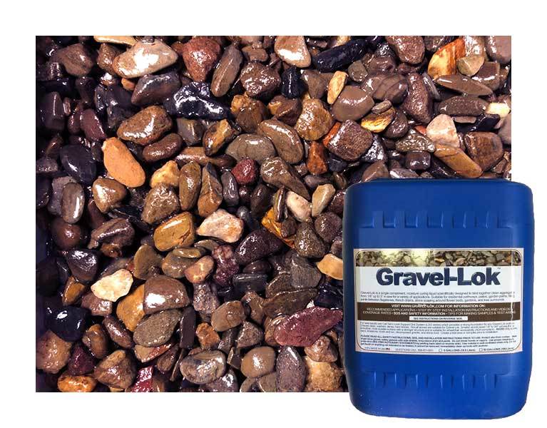 Gravel-Lok - Amber Color - Stone Binder - 5 Gallon