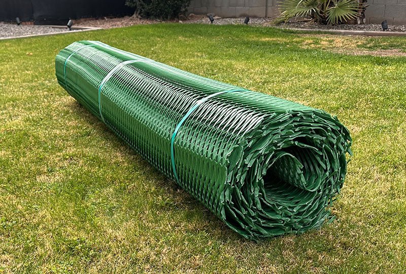 Green Plastic Mesh - Heavy-Duty