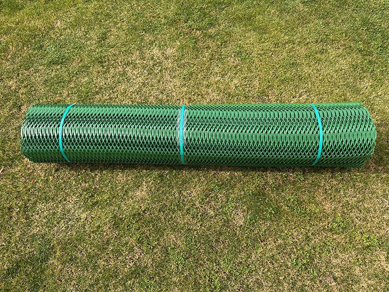 Green Plastic Mesh - Heavy-Duty