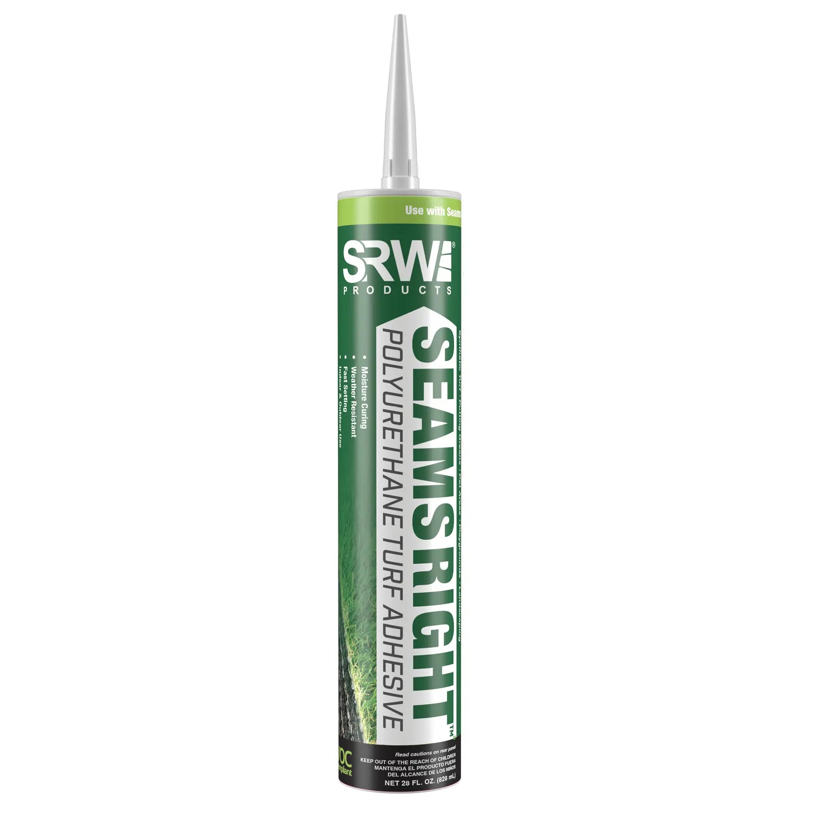 Seams Right - Turf Adhesive - 28 Oz Tube (Carton of 12 Units)