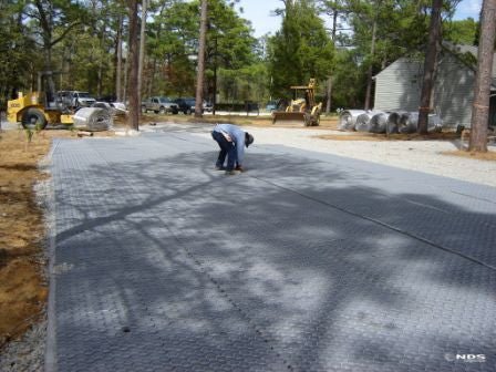 Gravel Retaining Grid