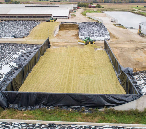 Black Wall Silage Bunker Liner