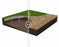 Heavy Duty Landscape Edging - 60350 - 8' x  1/8” x 4” Mill Finish - 112LF per Carton